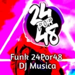 funk 24por48 dj musica android application logo